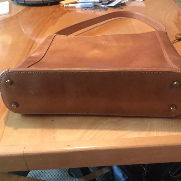 Leather Monsac tan with a gold shimmer - Picture 2 of 3